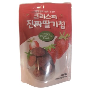 크리스피 진짜딸기칩, 80g, 1개