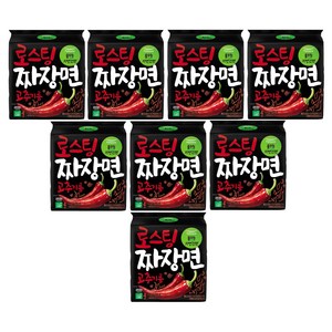 풀무원 고추기름 로스팅 짜장면 102.5g, 32개