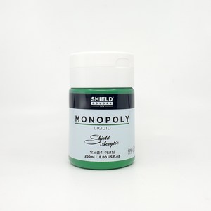 쉴드 모노폴리 아크릴물감 633 Imperial Green, 1색, 250ml