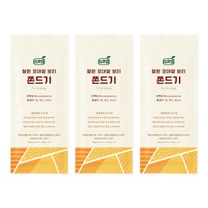 프로엠 철원오대쌀 보리 쫀드기 5p, 3개, 110g