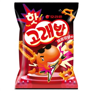 고래밥 핫 매콤양념맛, 56g, 1개