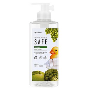 세이프 천연미네랄 주방세제 마일드 용기형, 720ml, 1개