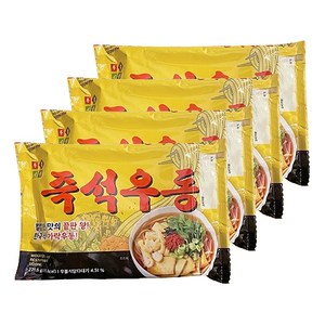 우불식당 즉석우동, 221.5g, 4개