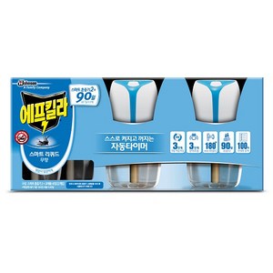 에프킬라 리퀴드 무향 스마트 히터 2p + 교체용 리필 2p, 1세트