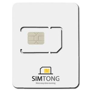 SIMTONG 유럽 33개국 공용 유심칩, 30일, 총 5GB 소진 시 저속무제한, 1개