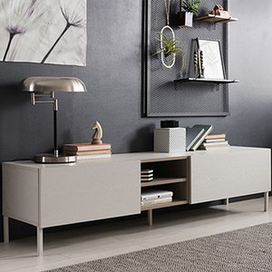 리바트 무드 모던 거실장 방문설치