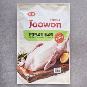 주원산오리 무항생제 인증 건강한오리 통오리, 2.2kg, 1개