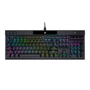 커세어 K70 RGB PRO 게이밍 기계식 유선 일반형 키보드, 블랙, RGP0125, 적축