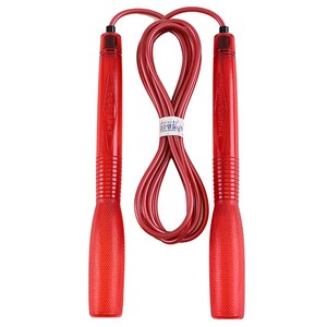 김수열줄넘기 골드 K-405, 빨강, 손잡이(21cm) ..., 1개