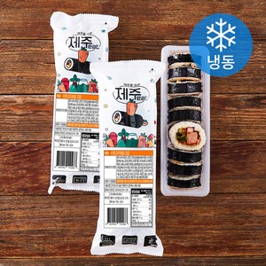 제주eat 스팸 김치볶음 김밥 (냉동), 220g, 2개