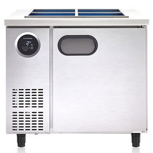 스타리온 유광메탈 반찬 냉장고 900 방문설치