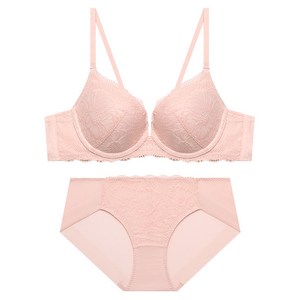 트라이엄프 여성용 레이스 브라 팬티 세트