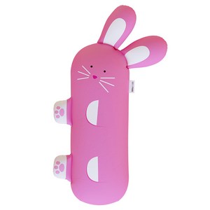 밀로앤개비 애착 동물 아기 롱베개 커버 + 매쉬 롱베개솜, 허그 로라(토끼), 베개커버(80 x ..., 1개