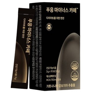 닥터블릿 푸응 마이너스 카페 가르시니아 10p, 1박스, 30g