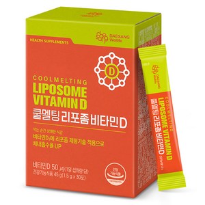 대상웰라이프 쿨멜팅 리포좀 비타민D, 45g, 1개