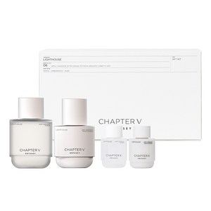 오딧세이 챕터파이브 라이트하우스 토너 140ml + 30ml + 모이스처라이저 110ml + 30ml 세트, 1세트