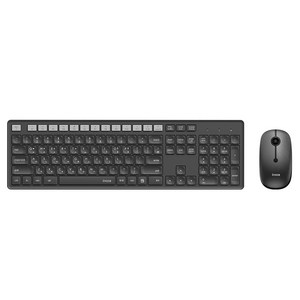 아이노트 퓨전에프앤씨 무선키보드 마우스 세트, KM830R, 블랙, 일반형
