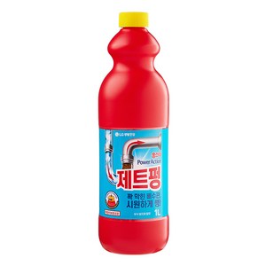 홈스타 파워액션 제트펑 배수구세정제, 1L, 1개