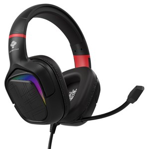 지데빌 가상 7.1채널 RGB 서라운드 노이즈 캔슬링 마이크 게이밍 헤드셋 G538 WildCat 블랙 USB방식