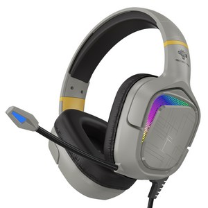 지데빌 가상 7.1채널 RGB 서라운드 노이즈 캔슬링 마이크 게이밍 헤드셋 G538 WildCat 그레이 USB방식