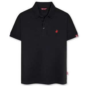 비버리힐스폴로클럽 남녀공용 자수 로고 PK 반팔 카라 티셔츠 CPX0T01