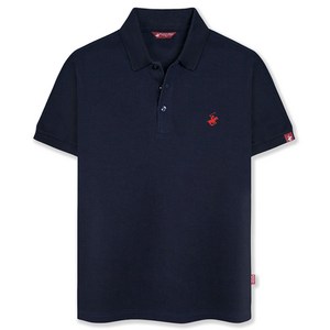 비버리힐스폴로클럽 남녀공용 자수 로고 PK 반팔 카라 티셔츠 CPX0T01