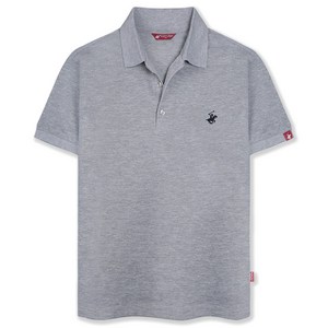 비버리힐스폴로클럽 남녀공용 자수 로고 PK 반팔 카라 티셔츠 CPX0T01