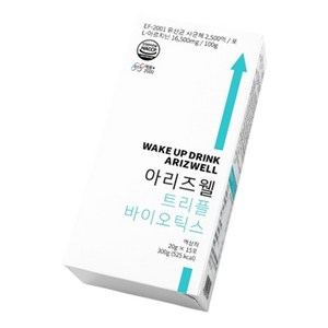 아리즈웰 트리플 바이오틱스 영양제 15p, 15회분, 300g, 1개