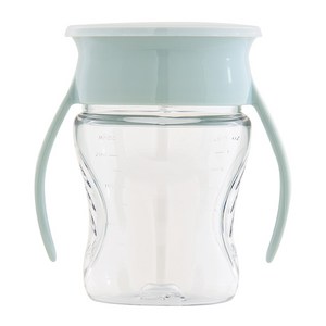 와우컵 베이비 트라이탄 스노우 빨대컵, 207ml, 민트, 1개