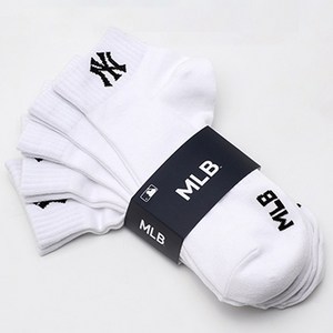 MLB 남성용 패션 NY 빅로고 단목 5족