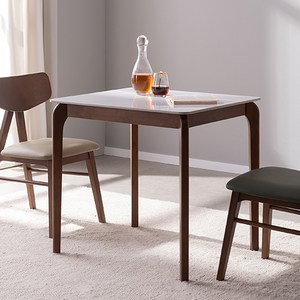 잉글랜더 아스티 통세라믹 고무나무 원목 식탁 방문설치