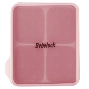 베베락 엘파 실리콘 큐브 4구, 피치핑크, 1개