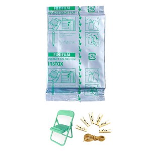 인스탁스 즉석 와이드 필름 10p + 포토 체어 + 포토 라인 세트