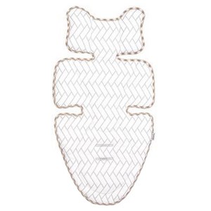 화모 유아용 듀라론 냉감 유모차 라이너, 브라운, 1개