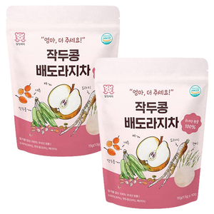 달링베베 작두콩 배도라지차, 15g, 10개, 2개