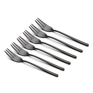 이스트마크 커트러리 케이크포크, 빈티지블랙, 6개