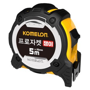 코메론 프로자켓 쟁이 줄자 5m x 25mm KMC-31JTN, 1개