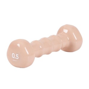 아이워너 PVC 삼각 아령 코랄핑크, 0.5kg, 1개