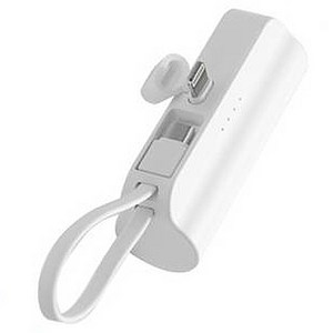 ALIO 아이미니 듀얼 미니 보조배터리 5000mAh 도킹형 C타입 케이블형 8핀