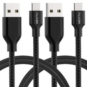 넥스트유 USB A타입-C타입 고속충전 데이터 케이블