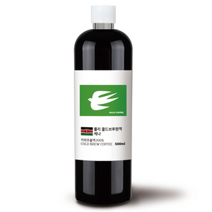 룰리커피 더치커피 콜드브루 커피 원액 케냐, 1개, 1개입, 500ml