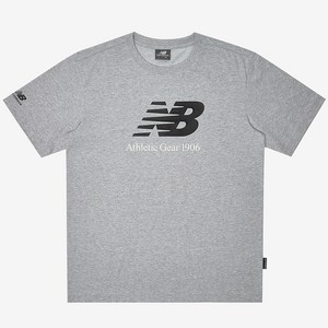 뉴발란스 남녀공용 UNI 에센셜 빅로고 반팔티 NBNEFB3005