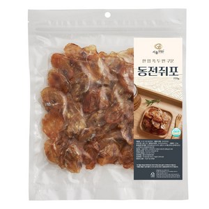 서울지앤비 두 번 구운 동전 쥐포, 220g, 1개