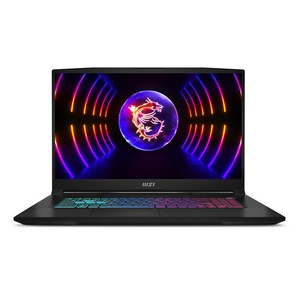 MSI GF76 블랙 약 17인치에 해당함, 코어i7, 512GB, 32GB, WIN11 Home, 2023.01