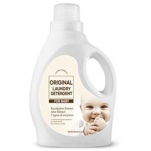 생활공식 유아용 오리지널 세탁세제, 1.8L, 1개