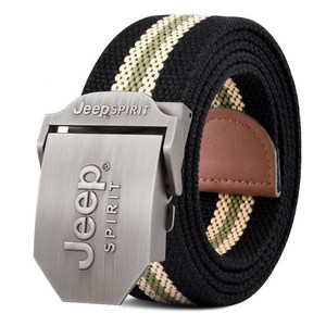 지프스피릿 캐주얼 스포츠 웨빙 벨트 BT0498 + 지프전용 케이스 세트