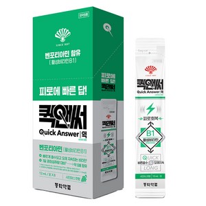 동화약품 퀵앤써액 샤인머스캣향, 12ml, 8개