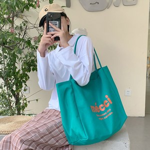 엘쏘 여성용 예쁜 캔버스 가벼운 보부상 천 가방