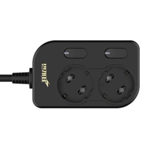 번개표 절전형 개별스위치 멀티탭 2구 M2B-S5/R