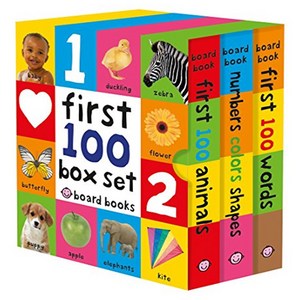 First 100 Board Book Box Set, Priddy Books, 9780312521066, Roger Priddy